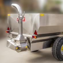 G2 Trailer with elliptic rotor pump for grapes D.300